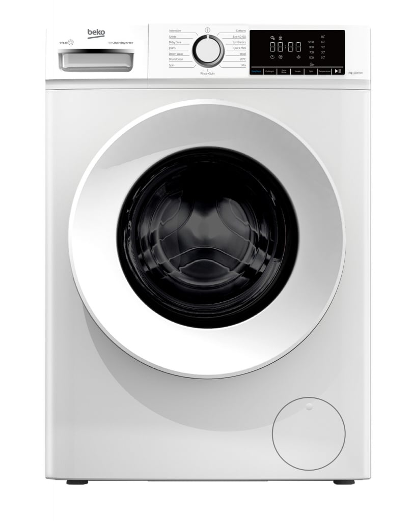 Beko BW1O3821W 8kg Washing Machine with 1200 rpm – White – A Rated #406856