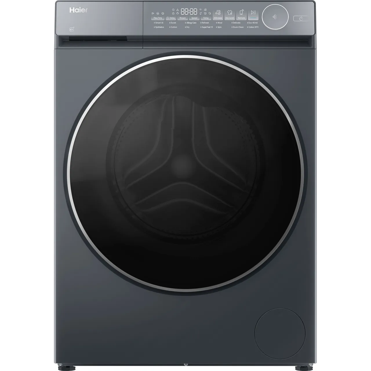 Haier X Series 7 HWD100B14367GUUK Wifi Connected 10Kg / 6Kg Washer Dryer with 1400 rpm – Graphite – D Rated [Wash&Dry], A Rated [Wash Only] #406338