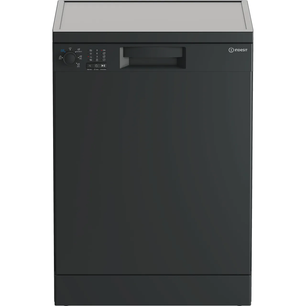 Indesit IN2FE13DT9AUK Full Size Dishwasher – Anthracite – E Rated #406182
