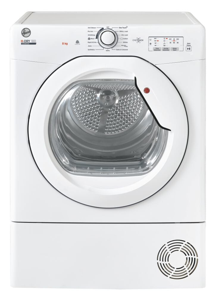 Hoover H-DRY 300 HLEC8LG-80 8Kg Condenser Tumble Dryer – White – B Rated #406020