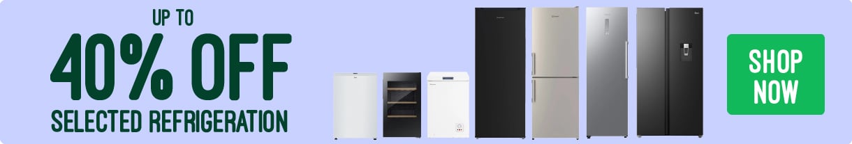 40% Off Selected Refrigeration