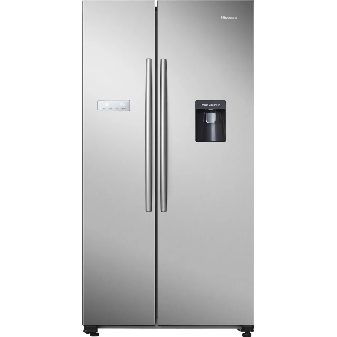 Hisense RS741N4WCE Non-Plumbed Total No Frost American Fridge Freezer – Stainless Steel – E Rated #406074