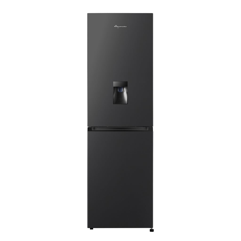 Fridgemaster Fridge Freezer MC55251DEB 182cm 50/50 No Frost  – Black – E Rated #406670