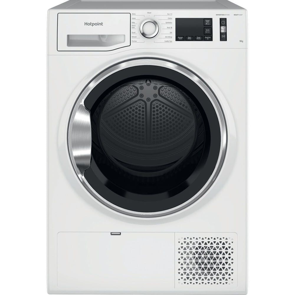 Hotpoint Active Care NT M11 92XB UK 9 kg Heat Pump Tumble Dryer – White A++ Rated (5054645543267) #405170