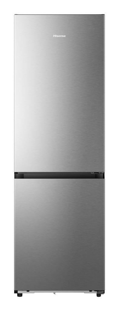 Hisense KitchenFit RB3K330SAIC Wifi Connected 186cm 60/40 No Frost Fridge Freezer – Stainless Steel – C Rated #402376