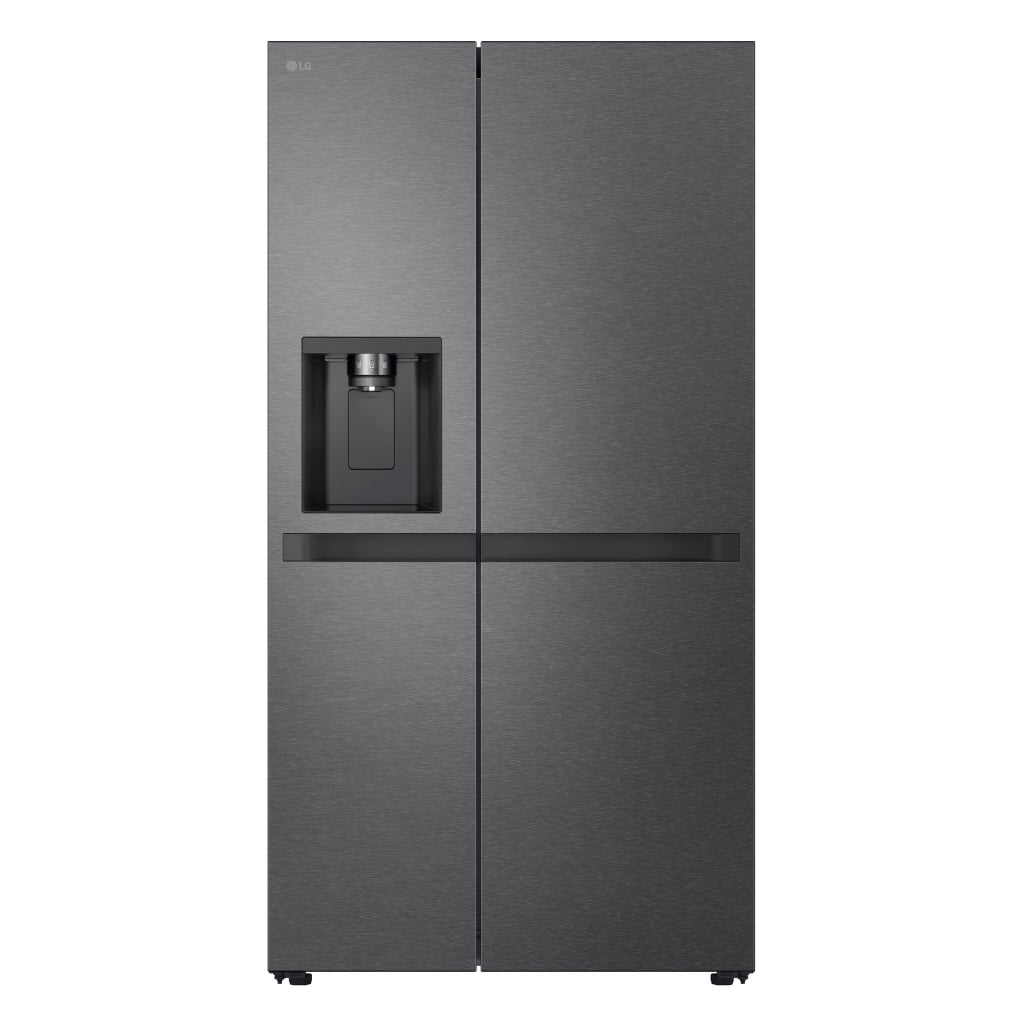 LG NatureFRESH™ GSLC41EPPE Non-Plumbed Total No Frost American Fridge Freezer – Matte Black – E Rated #408108