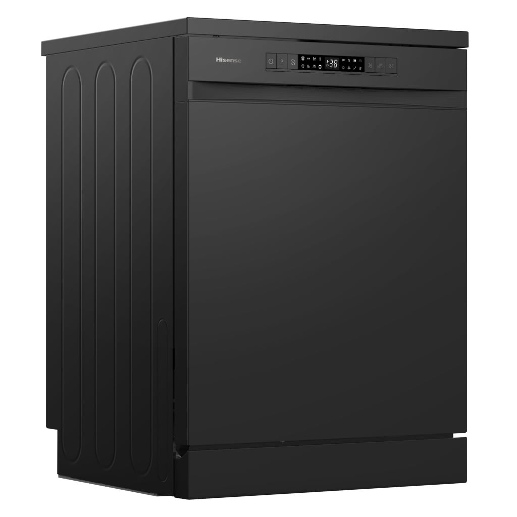 Hisense HS622E90BUK Full Size Dishwasher – Black – E Rated #407212