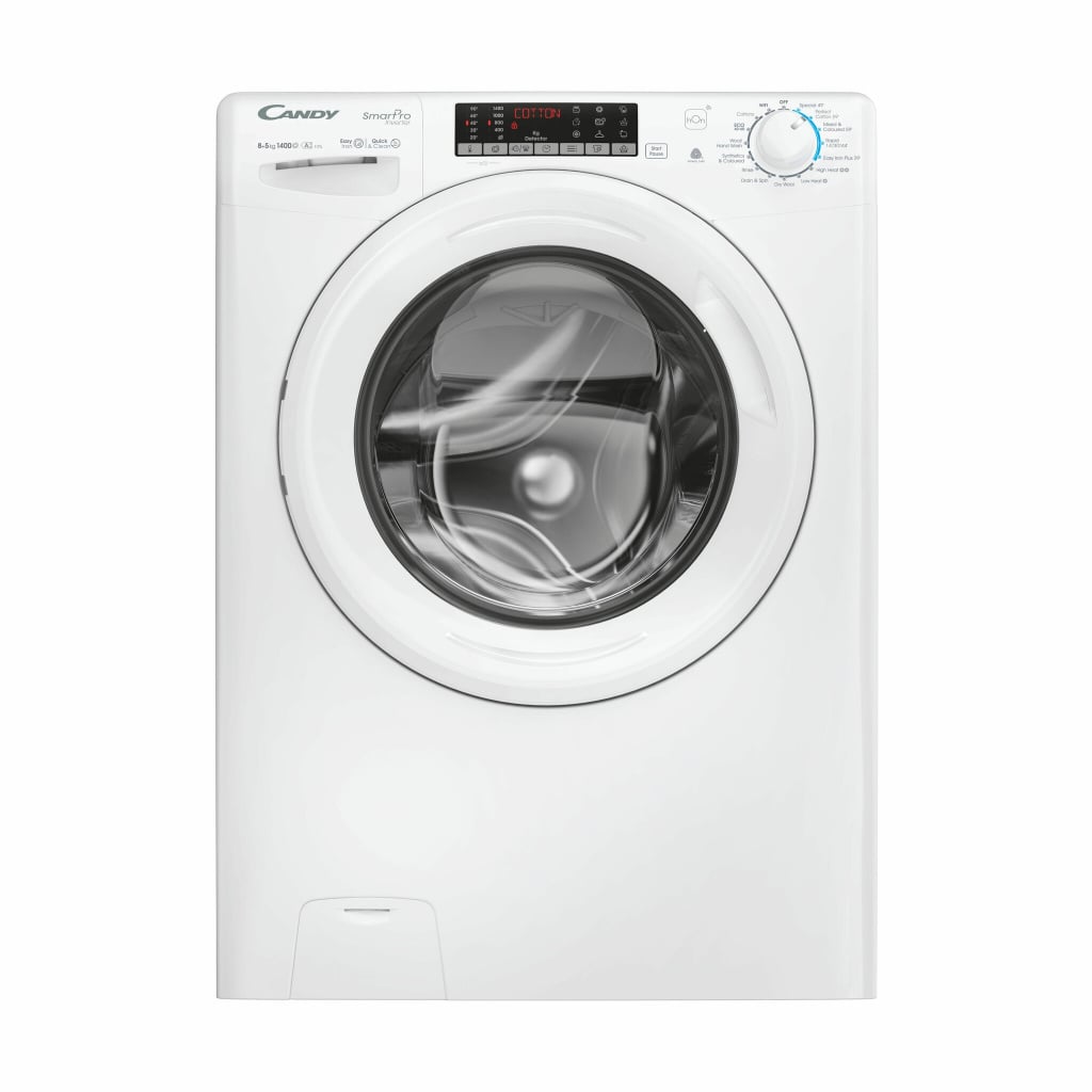 Candy Smart Pro Inverter CSOW4856TWM6-80 Wifi Connected 8Kg / 5Kg Washer Dryer with 1400 rpm – White – D Rated [Wash&Dry], A Rated [Wash Only] #407749