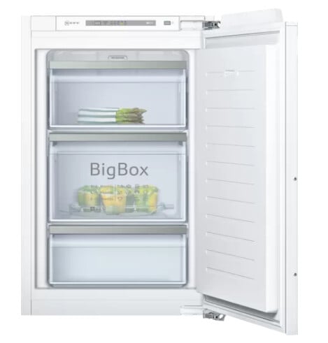 NEFF N50 GI1216DE0 Integrated 87cm Upright Freezer with Fixed Door Hinge Kit – E Rated #408112