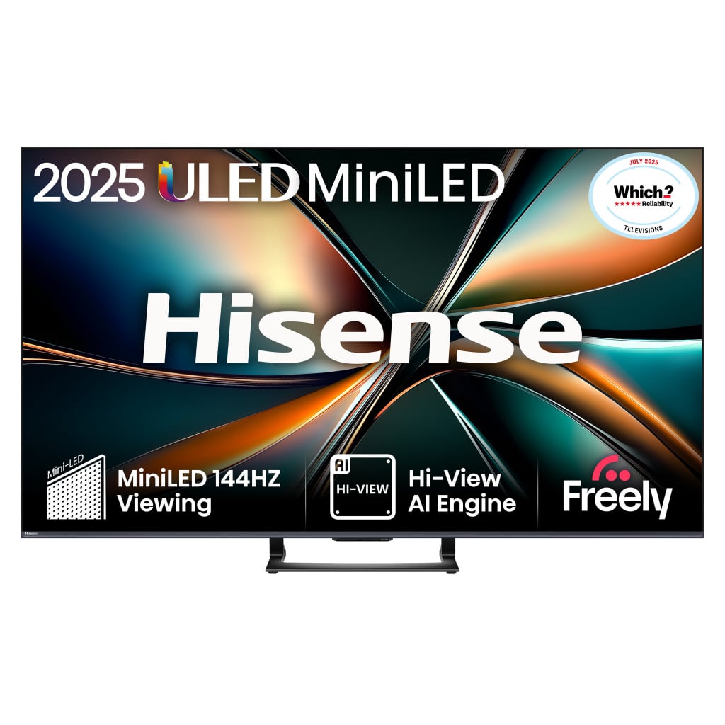 Hisense U7Q 55″ 4K Ultra HD MiniLED Smart Freely TV [2025] – 55U7QTUK #404865