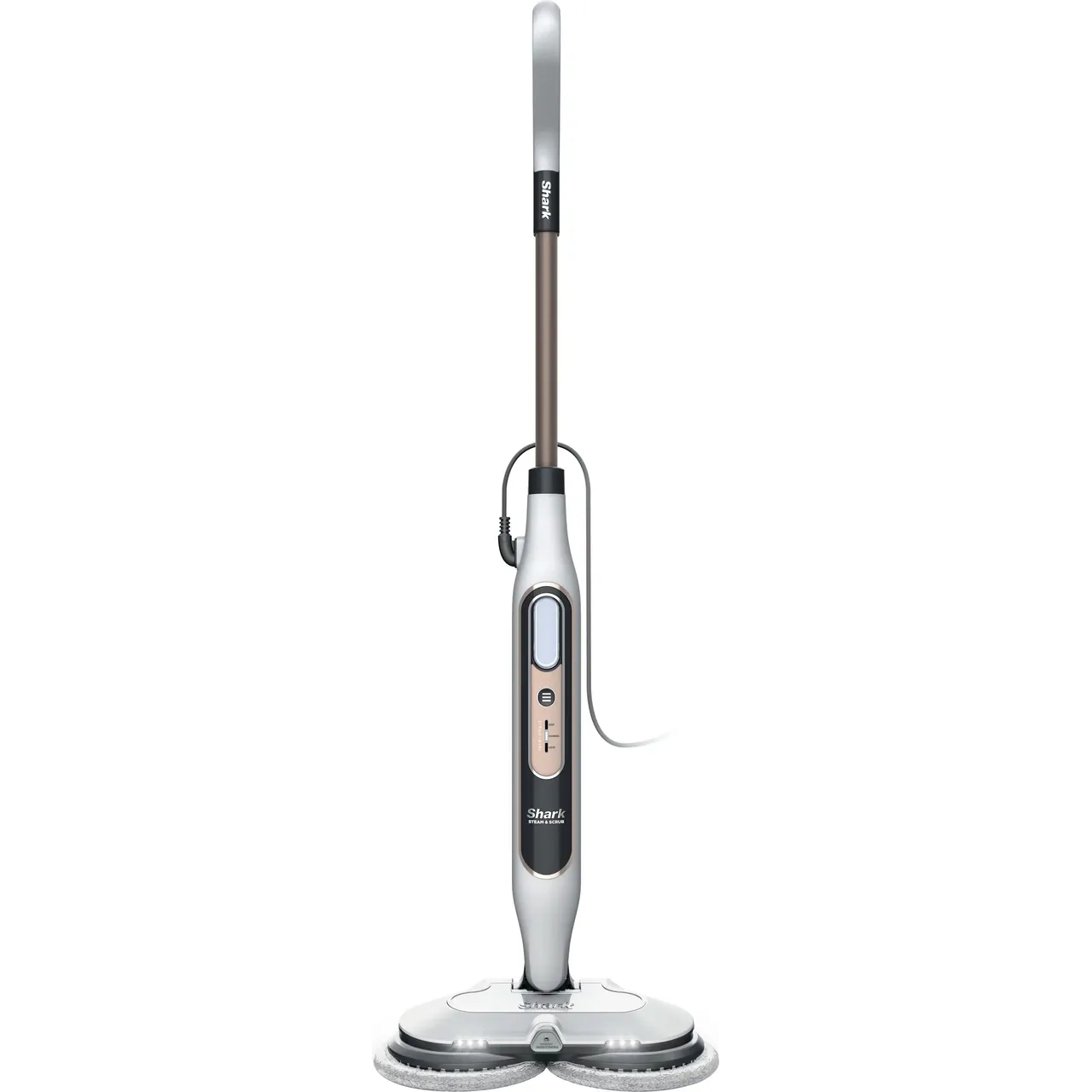 Shark Steam & Scrub Automatic S8201UK Steam Mop with up to 11.5 Minutes Run Time – White / Cloudy Blue #406412