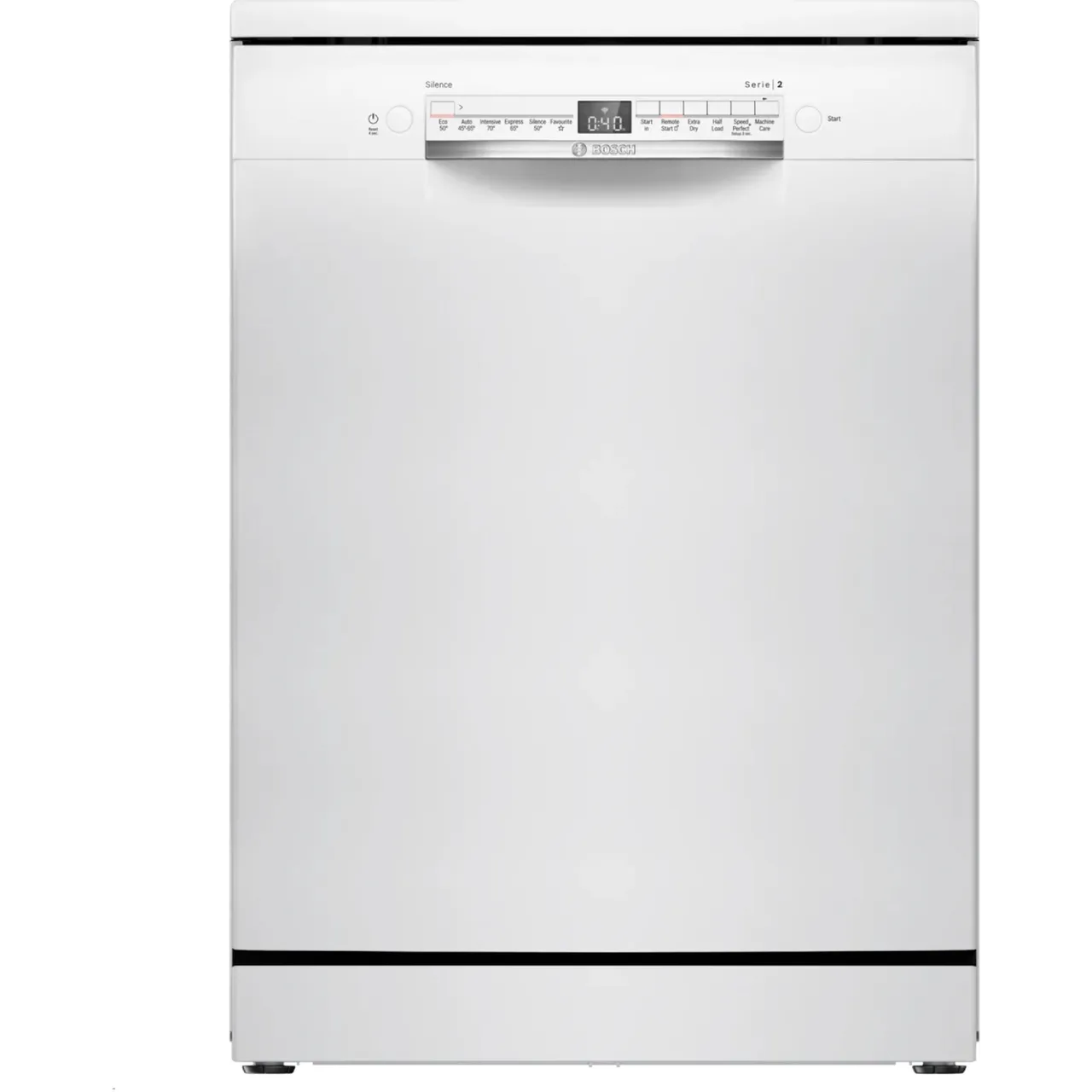 Bosch Series 2 SMS2HVW67G Wifi Connected Full Size Dishwasher – White – D Rated #406180