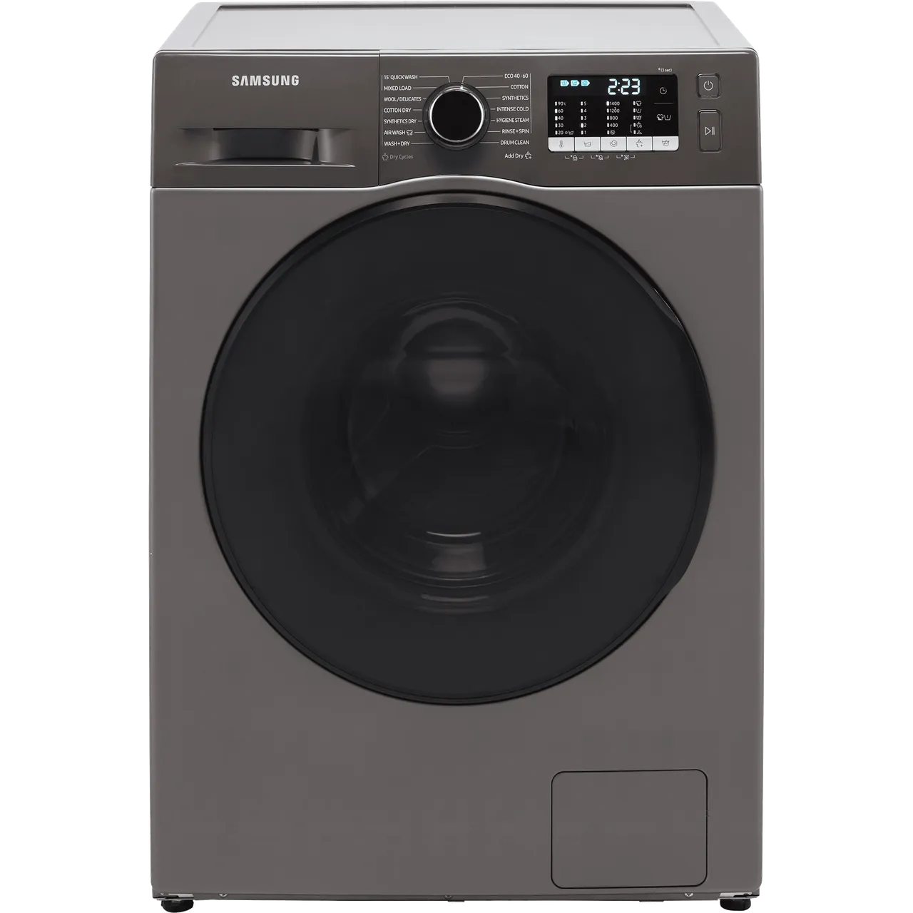 Samsung Series 5 AI Energy ecobubble™ WD80TA046BX 8Kg / 5Kg Washer Dryer with 1400 rpm – Graphite – E Rated [Wash&Dry], C Rated [Wash Only] #406447