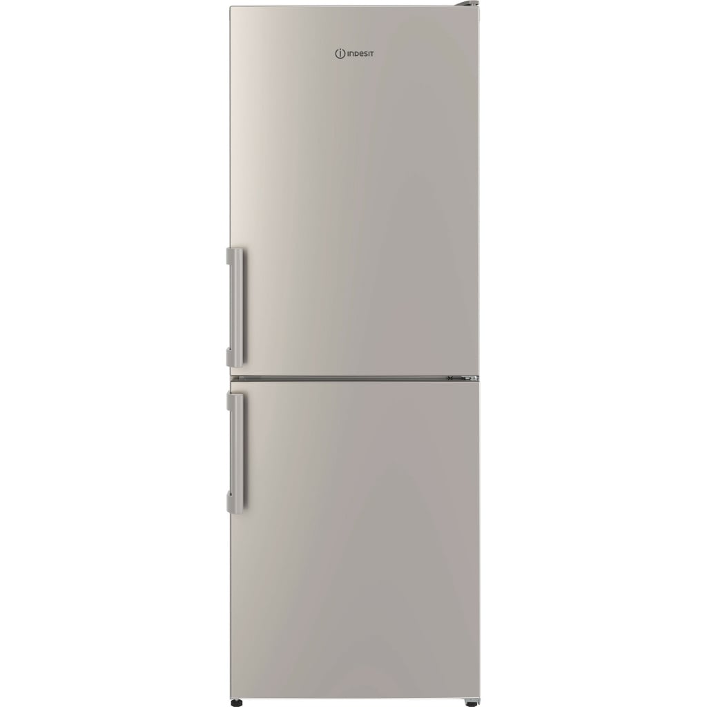 Indesit IB55532SUK 152cm 60/40 Small Fridge Freezer – Silver – E Rated #407462
