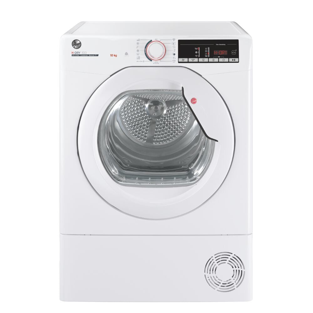 Hoover HLEC10TG Wifi Connected 10Kg Condenser Tumble Dryer – White – B Rated #407016