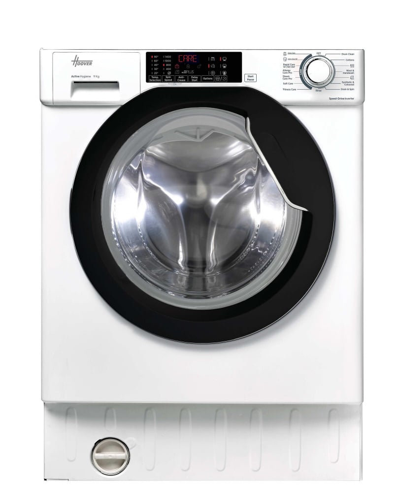 Hoover H-WASH 300 PRO HBWS 494DMBW5-80 Integrated 9kg Washing Machine with 1400 rpm – White – A Rated #406783