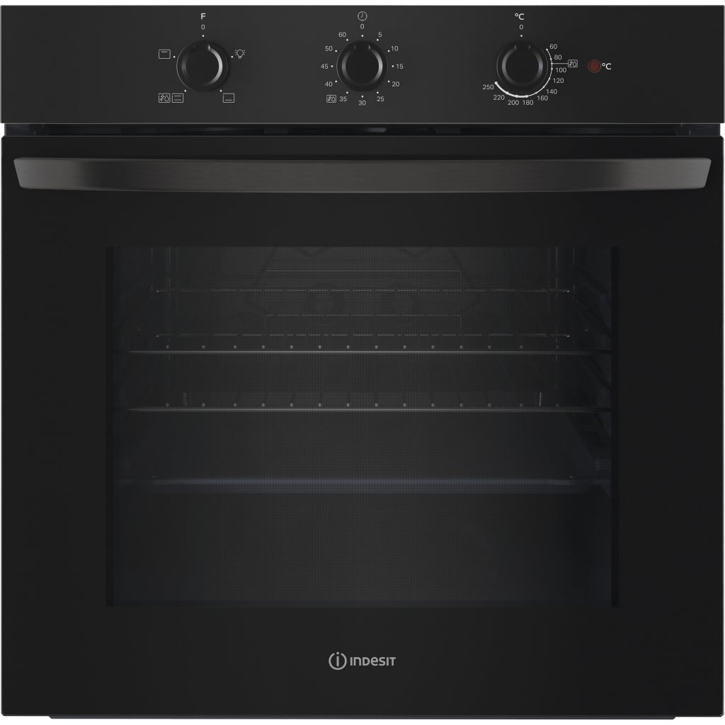 Indesit IO 232H B UK Built In Electric Single Oven – Black – A Rated #407279