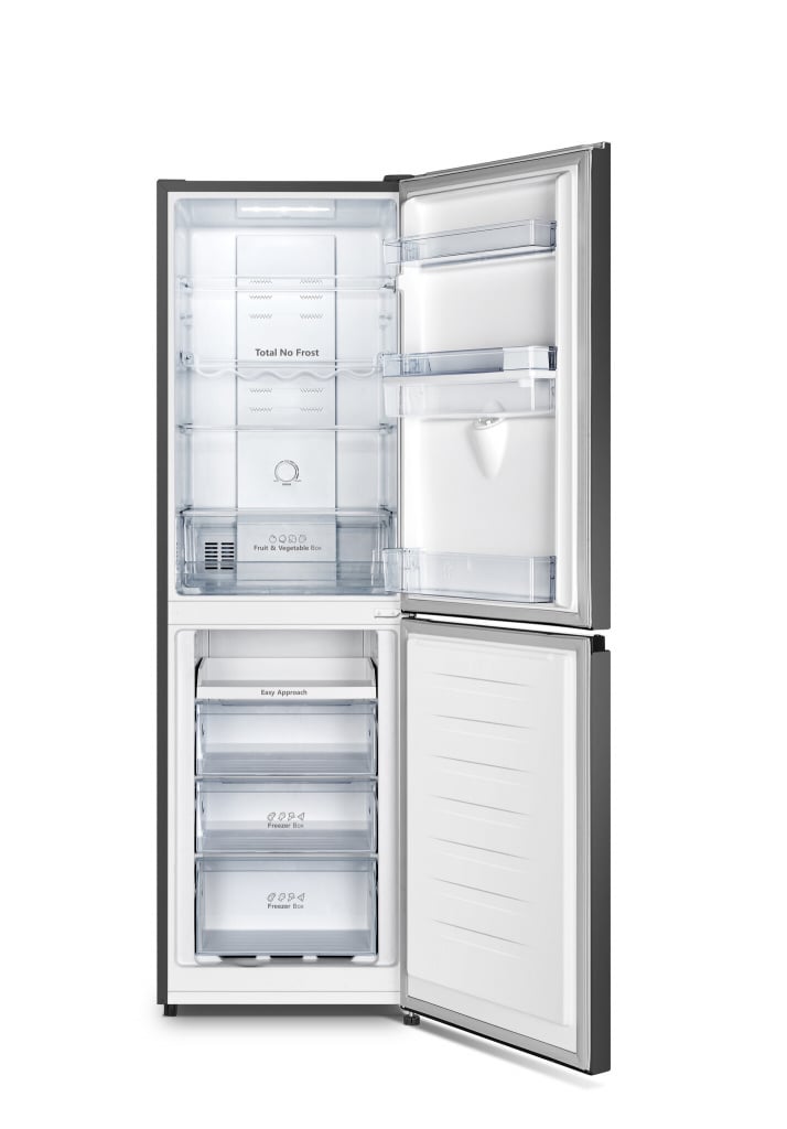 Hisense RB327N4WBE 182cm 50/50 No Frost Fridge Freezer – Black – E Rated #406678