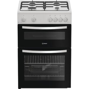 Indesit ITG6GW 60cm wide Single Oven Gas Cooker - White - A+ Rated #407846