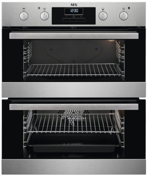 AEG DUB331110M Built Under Electric Double Oven – Stainless Steel – A/A Rated #404772
