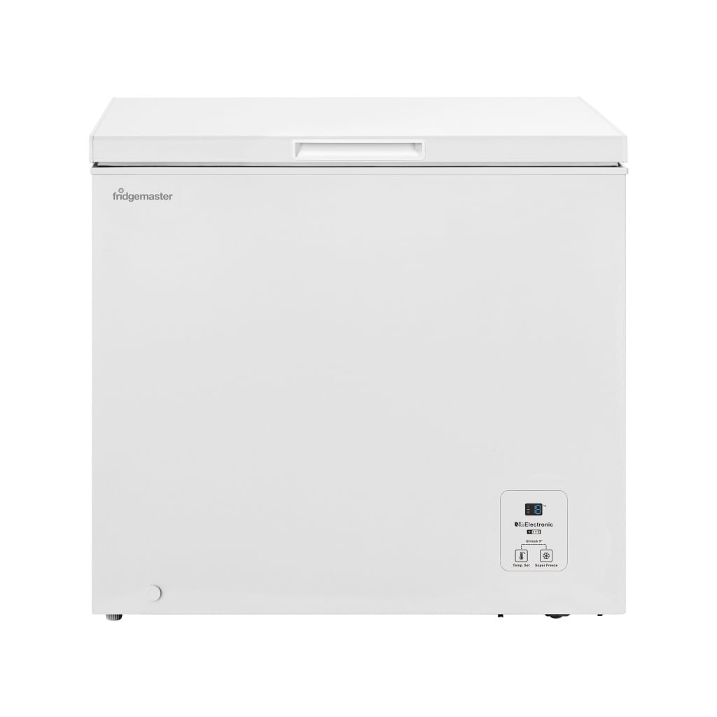 Fridgemaster MCF198E Chest Freezer – White – E Rated #404936