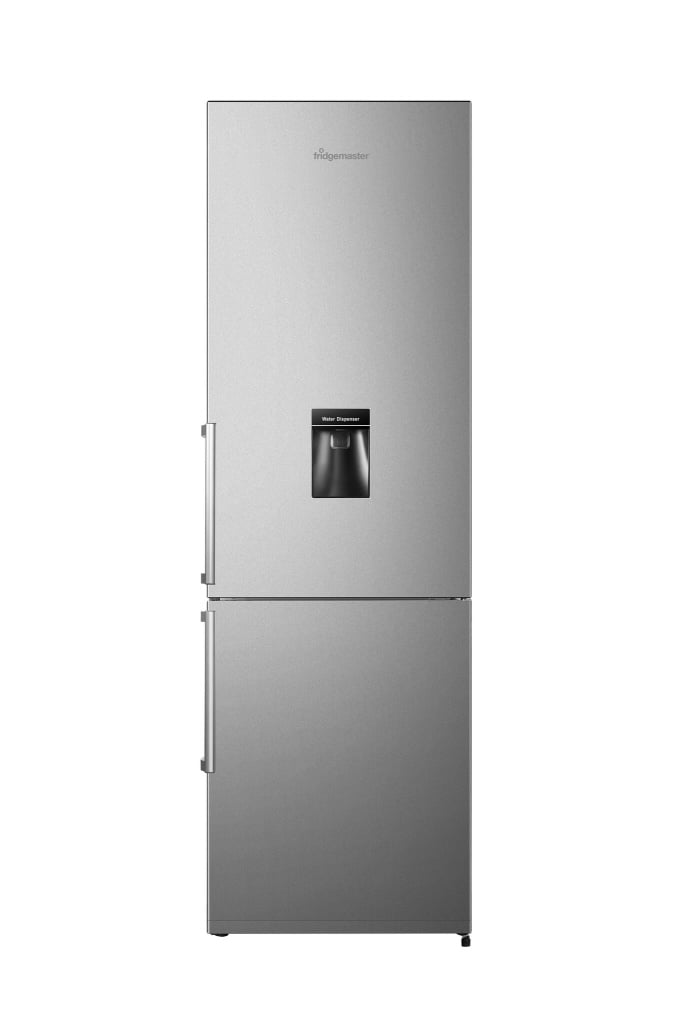 Fridgemaster MC55265DES 180cm 70/30 Fridge Freezer – Silver – E Rated #407456