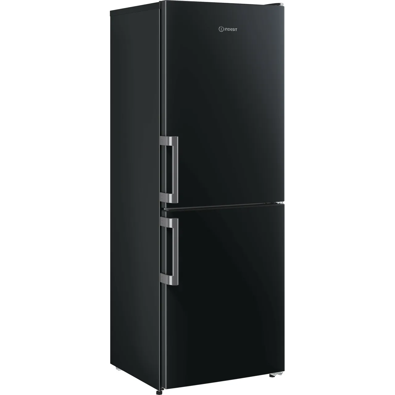 Indesit IB55532BUK 152cm 50/50 Small Fridge Freezer – Black – E Rated #405828