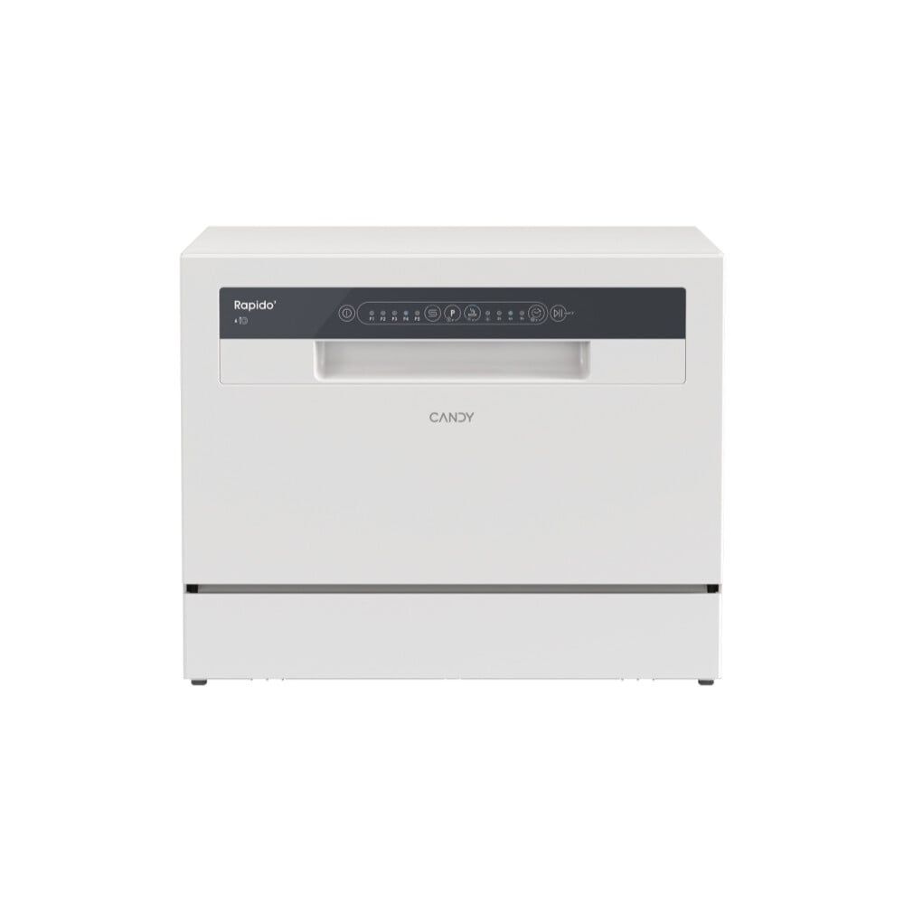 Candy RapidÓ CP 6E51LW-80 Table Top Dishwasher – White – E Rated #404884