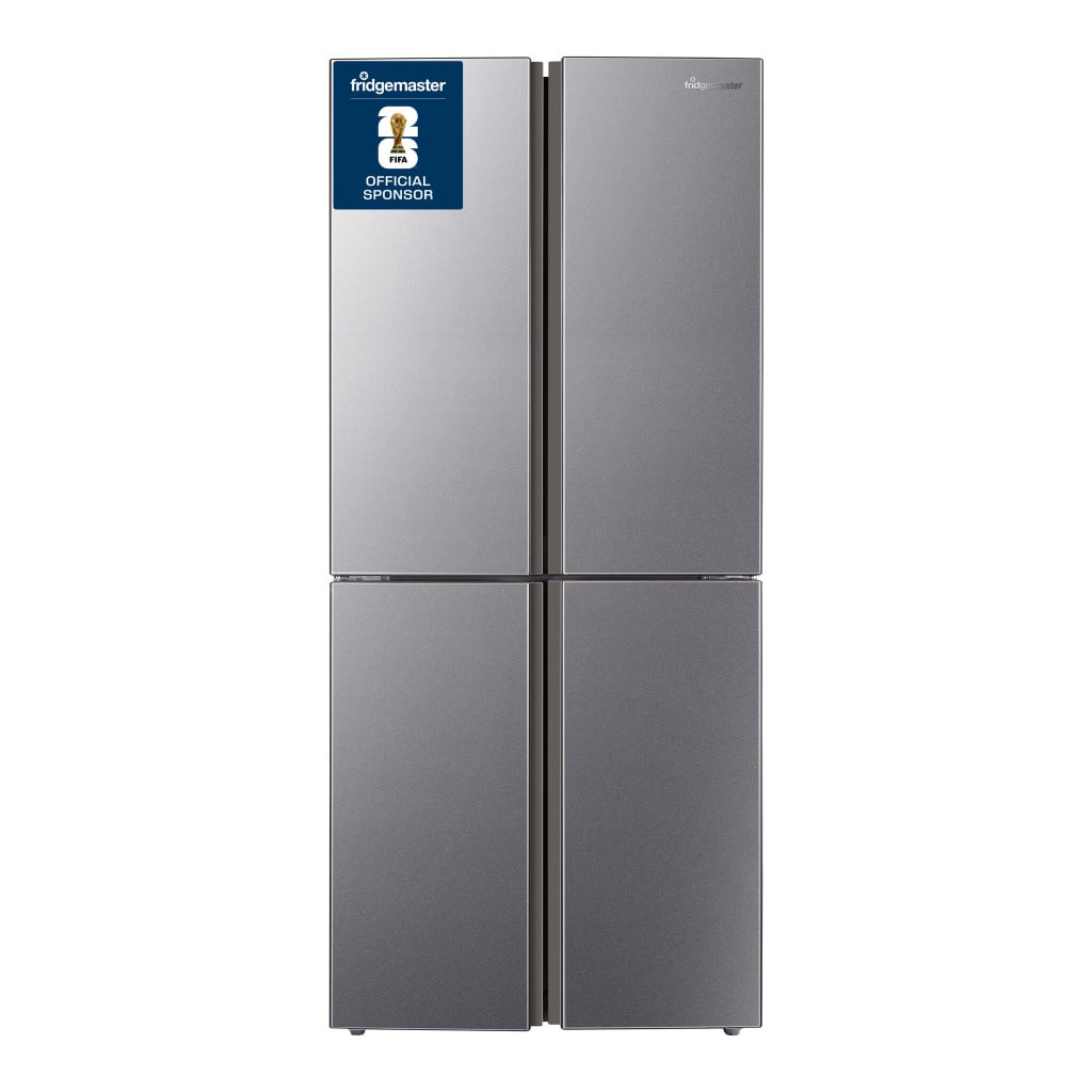 Fridgemaster MQ79394ES Total No Frost Multi-door American Fridge Freezer – Silver – E Rated #406248
