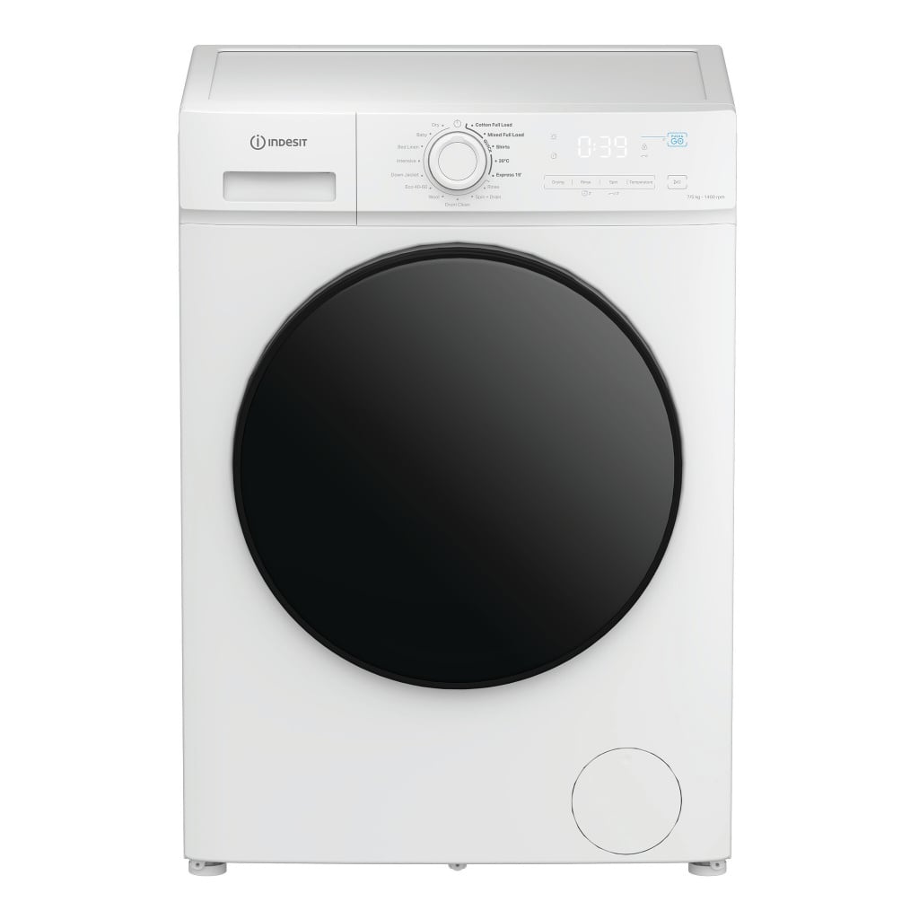 Indesit My Time IDMA 75624 MY TIME UK 7Kg / 5Kg Washer Dryer with 1400 rpm – White – D Rated [Wash&Dry], A Rated [Wash Only] #407660