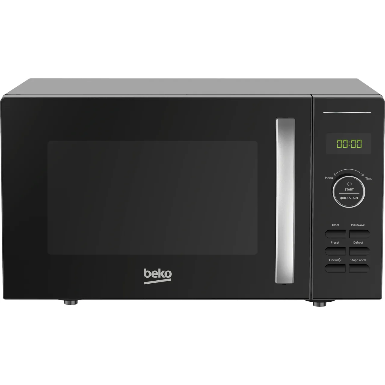 Beko Compact Solo MOF25310B 25 Litre 28cm High, Freestanding Small Standard Microwave Oven – Black #405846