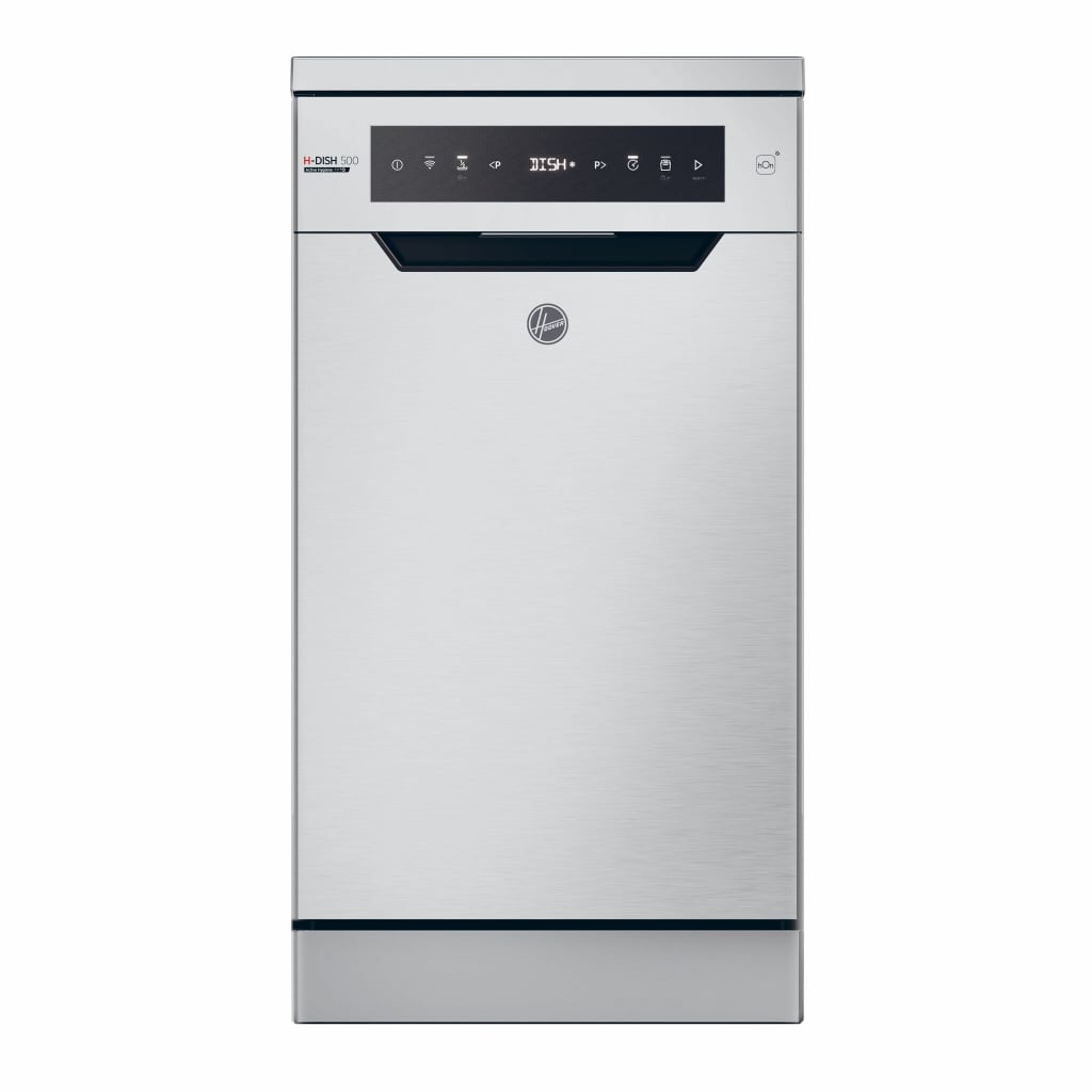 Hoover H-DISH 500 HF0C3SB0FX-80 Wifi Connected Slimline Dishwasher – Stainless Steel – C Rated #407082