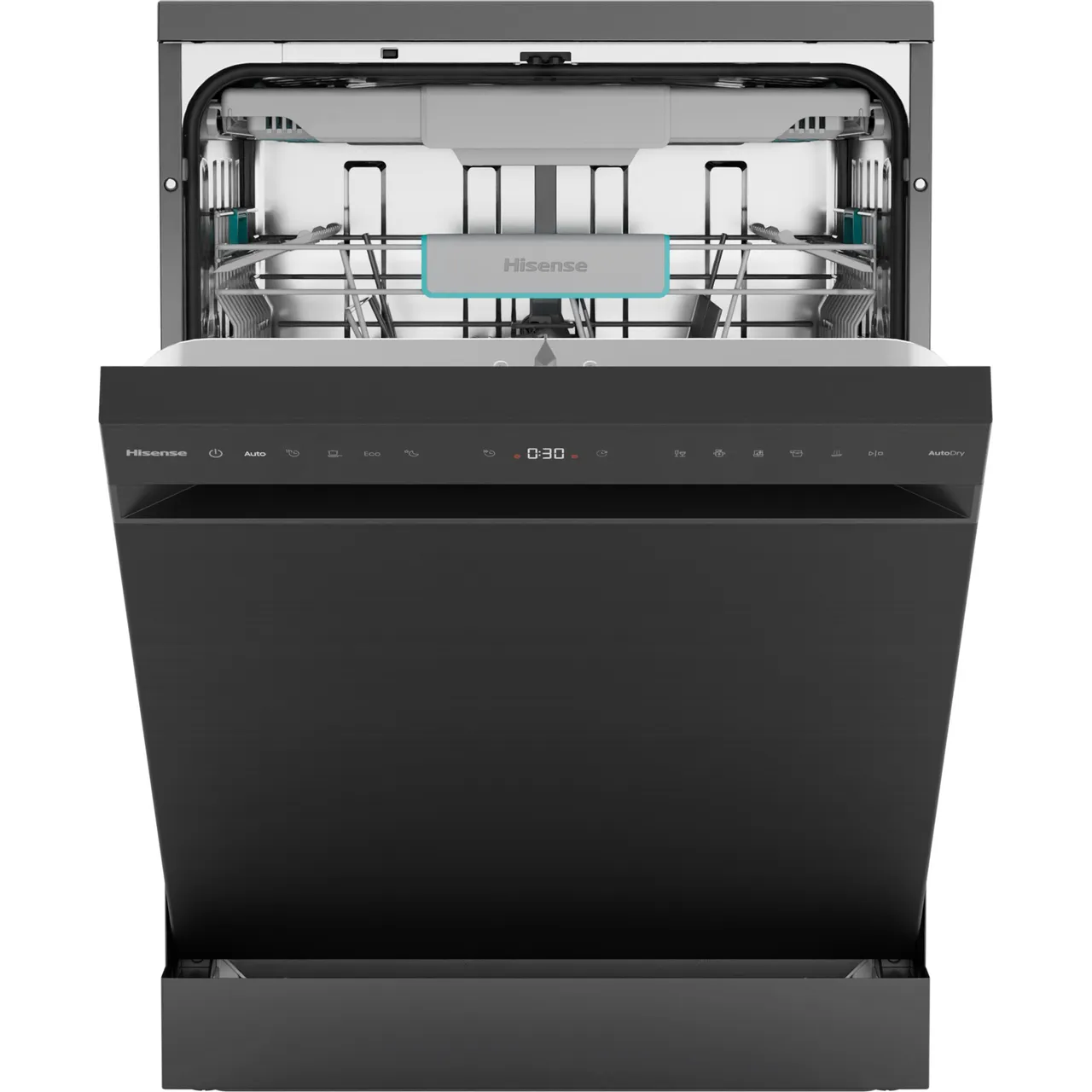 Hisense HS663A90BXUK Full Size Dishwasher – Black – A Rated #407105
