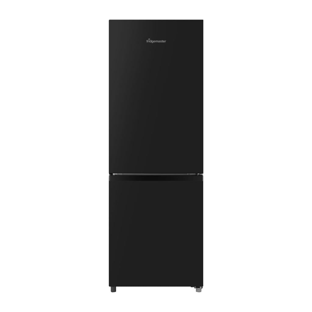 Fridgemaster MC50165EB 143cm 60/40 Small Fridge Freezer – Black – E Rated #406570