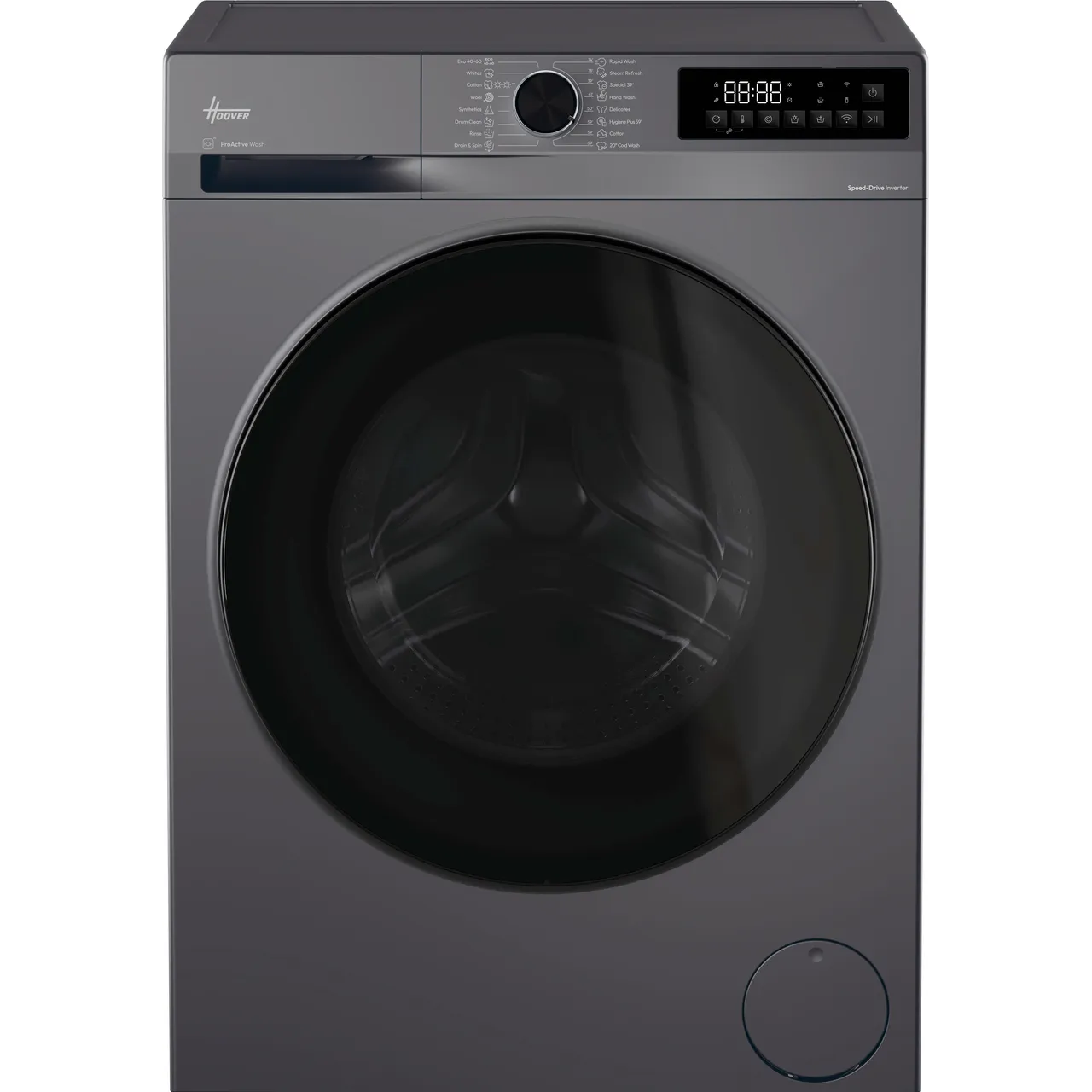 Hoover Pro Wash&Dry Series 3 HBWR 485SB6G-80 Wifi Connected 8Kg / 5Kg Washer Dryer with 1400 rpm – Graphite – D Rated [Wash&Dry], A Rated [Wash Only] #406177