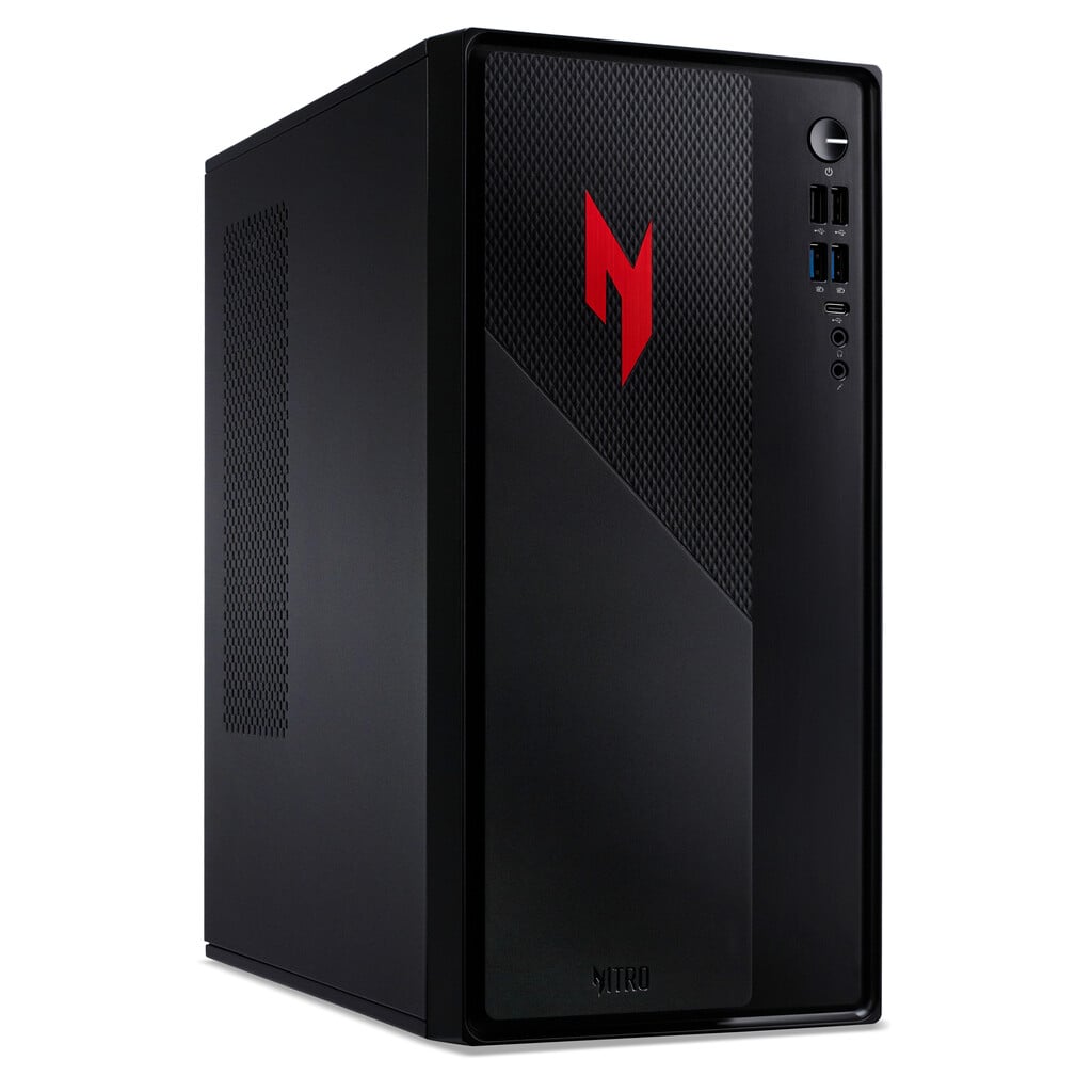 Acer Nitro 20 N20 Gaming PC – NVIDIA® GeForce RTX™ 5060, Intel® Core™ i5, 512GB SSD – Red / Black #409049