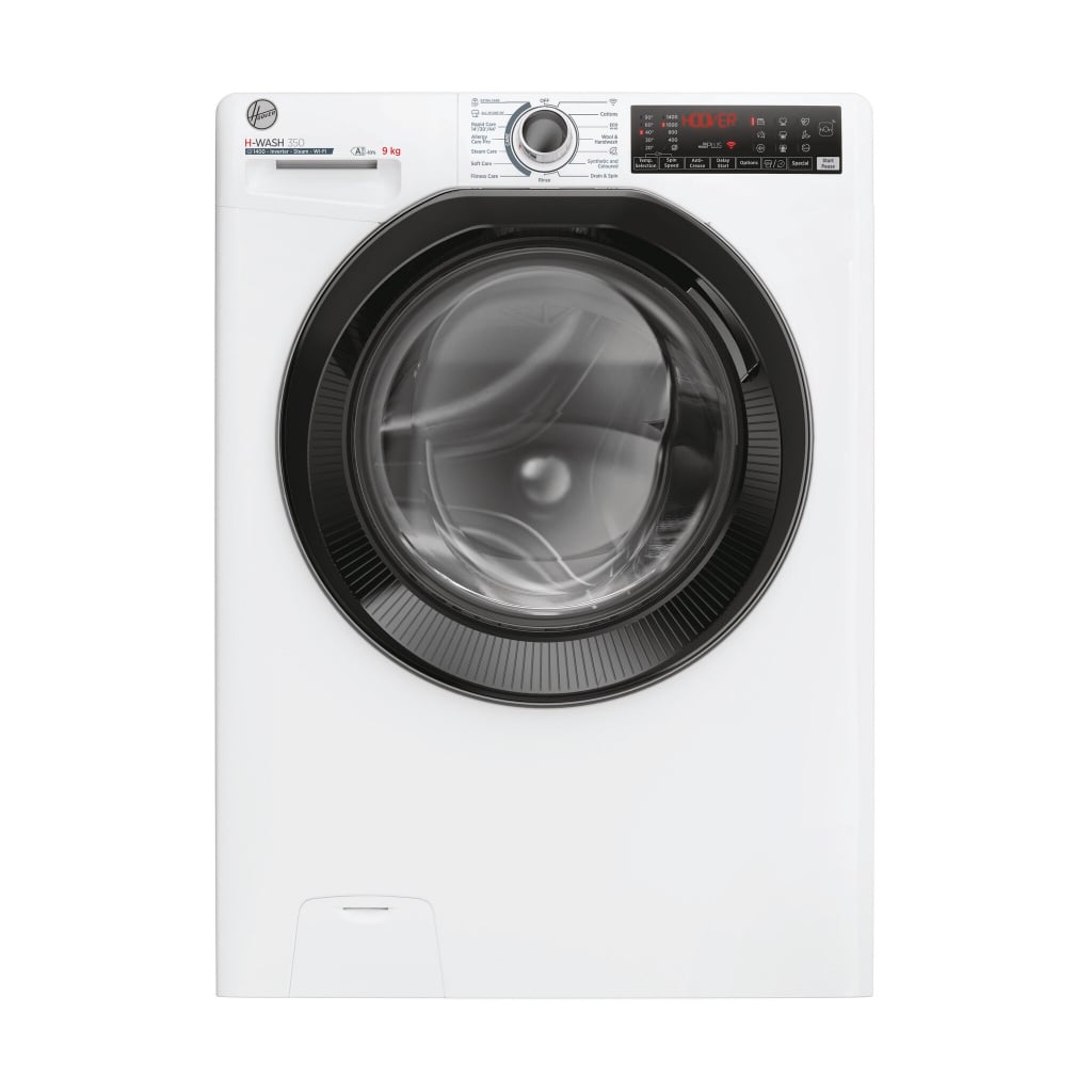 Hoover H-WASH 350 H3WPS4106TMB6-80 10kg WiFi Connected Washing Machine with 1400 rpm – White – A Rated #408624