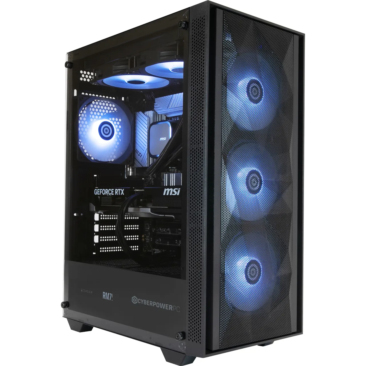 CyberPowerPC AO22237 – AMD Ryzen™ 5, 1TB SSD – Black #407937