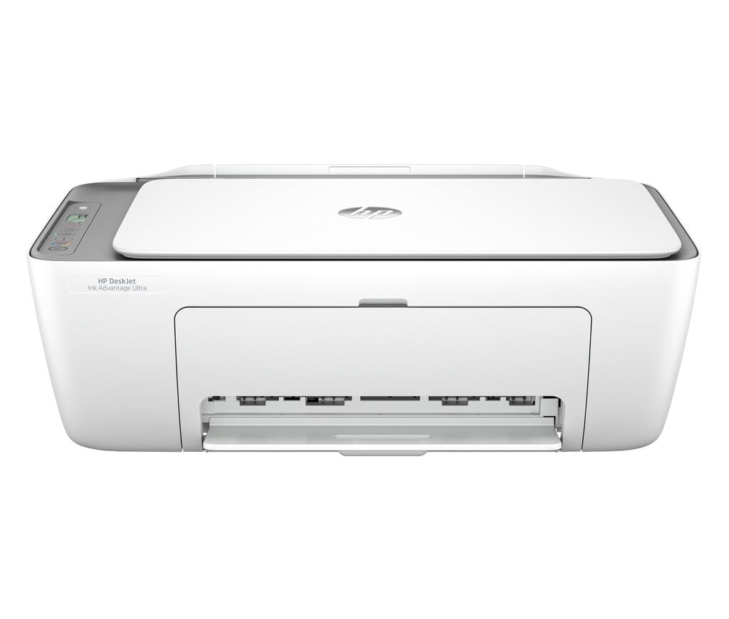 HP Deskjet 2820e Wireless Inkjet Printer Includes 3 months of Instant Ink with HP+ – White / Grey #404394