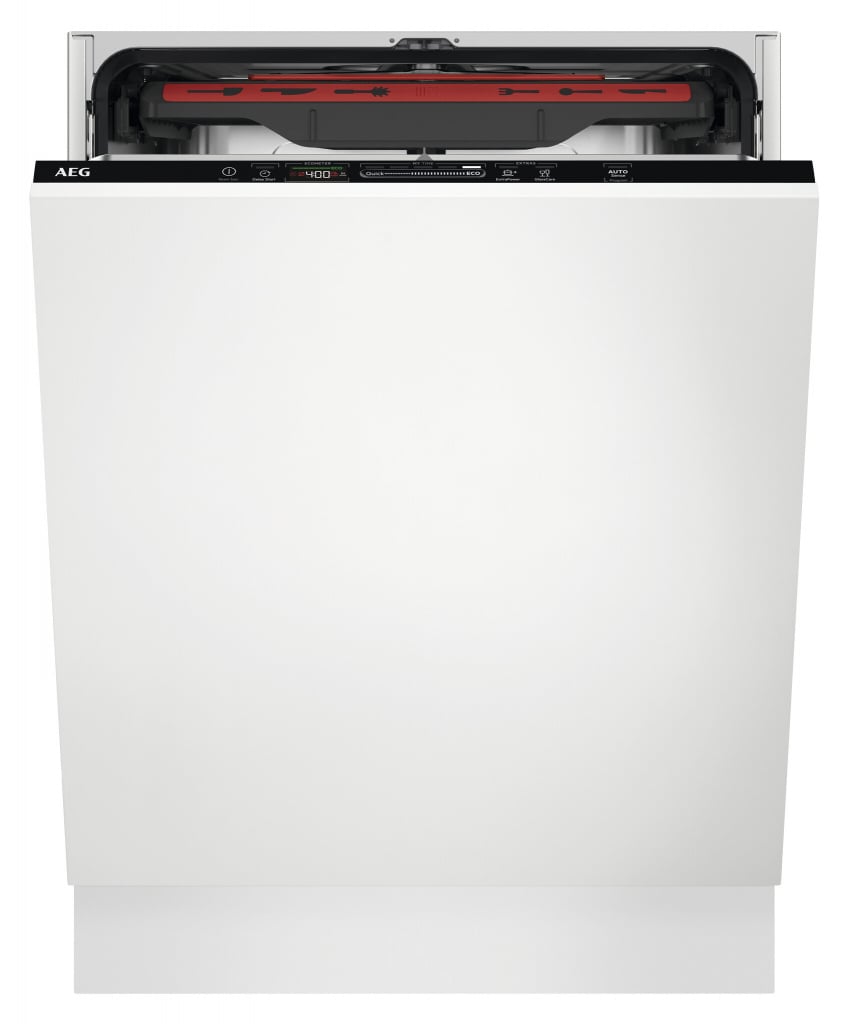 AEG 6000 SatelliteClean® FSS64907Z Fully Integrated Full Size Dishwasher – Black Control Panel with Sliding Door Hinge Kit – C Rated #408259