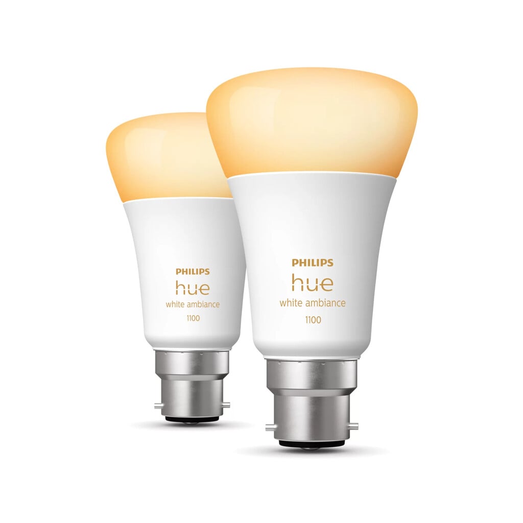 Philips Hue White B22 Twin Pack – 929002468502 #409143