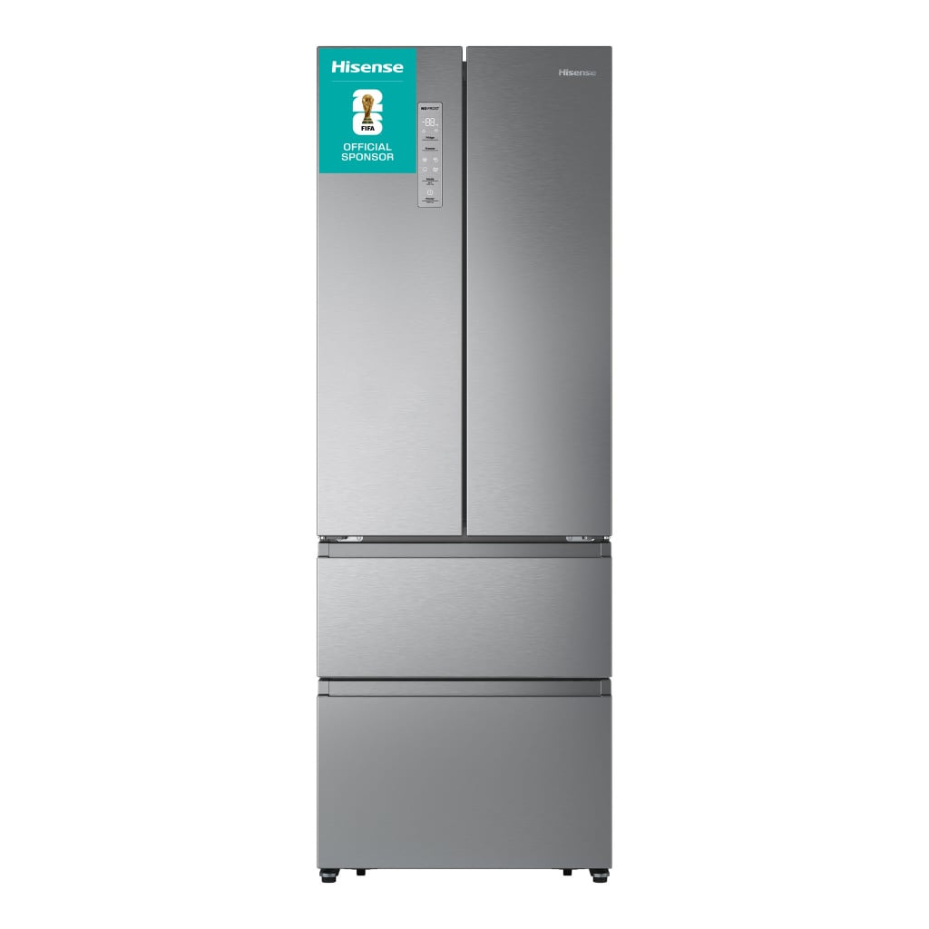 Hisense PureFlat RF632N4AIE1 Total No Frost Multi-door American Fridge Freezer – Stainless Steel look – E Rated #408325