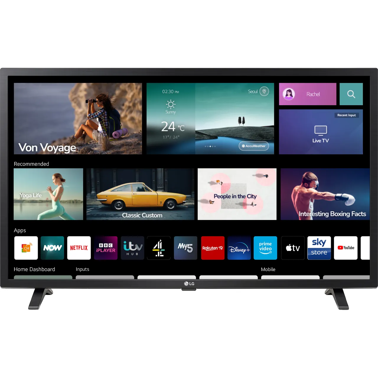 LG LQ630B 32″ 720p HD Ready Smart TV [2022] – 32LQ630B6LA #409782