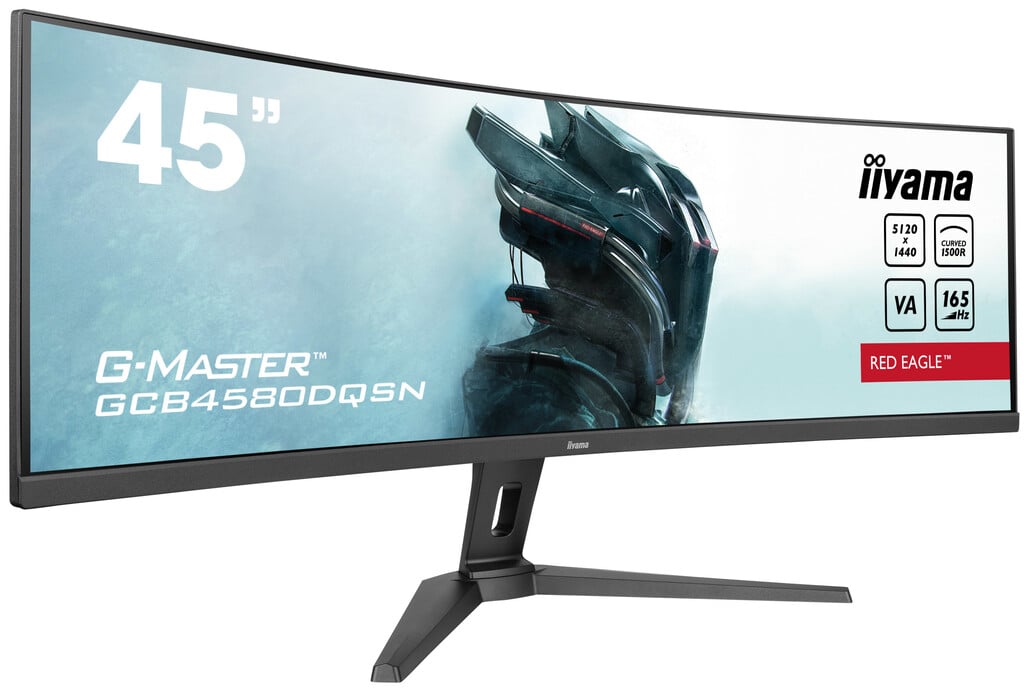 iiyama G-Master Red Eagle™ GCB4580DQSN-B1 45″ 165Hz Curved Gaming Monitor – Black #407904