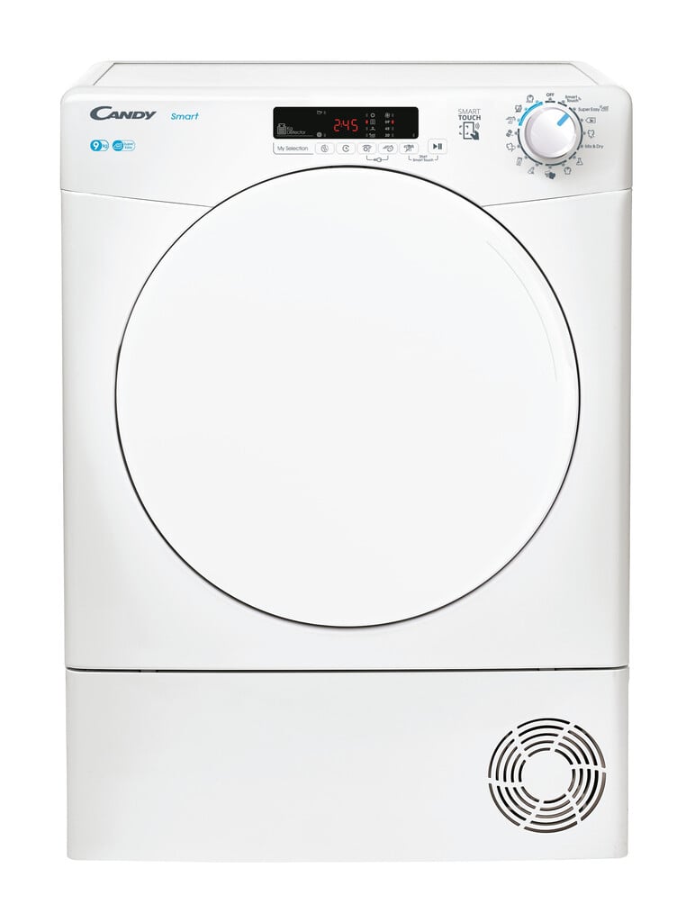 Candy Smart CSEC9DF 9Kg Condenser Tumble Dryer – White – B Rated #409432