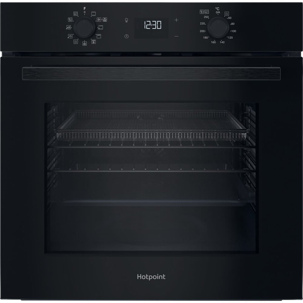 Hotpoint Class 2 HO 458CF B UK Built In Electric Single Oven – Black – A Rated #409270