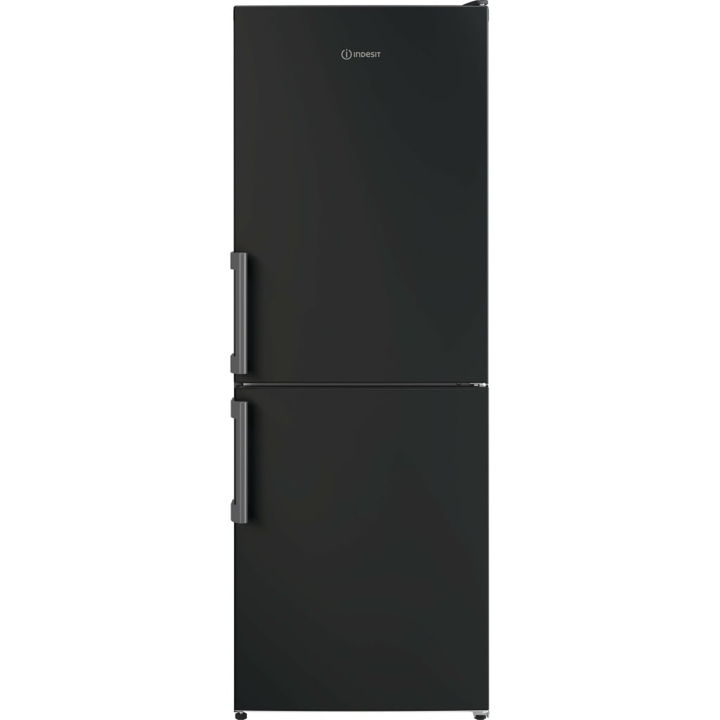 Indesit IB55532BUK 152cm 50/50 Small Fridge Freezer – Black – E Rated #407945