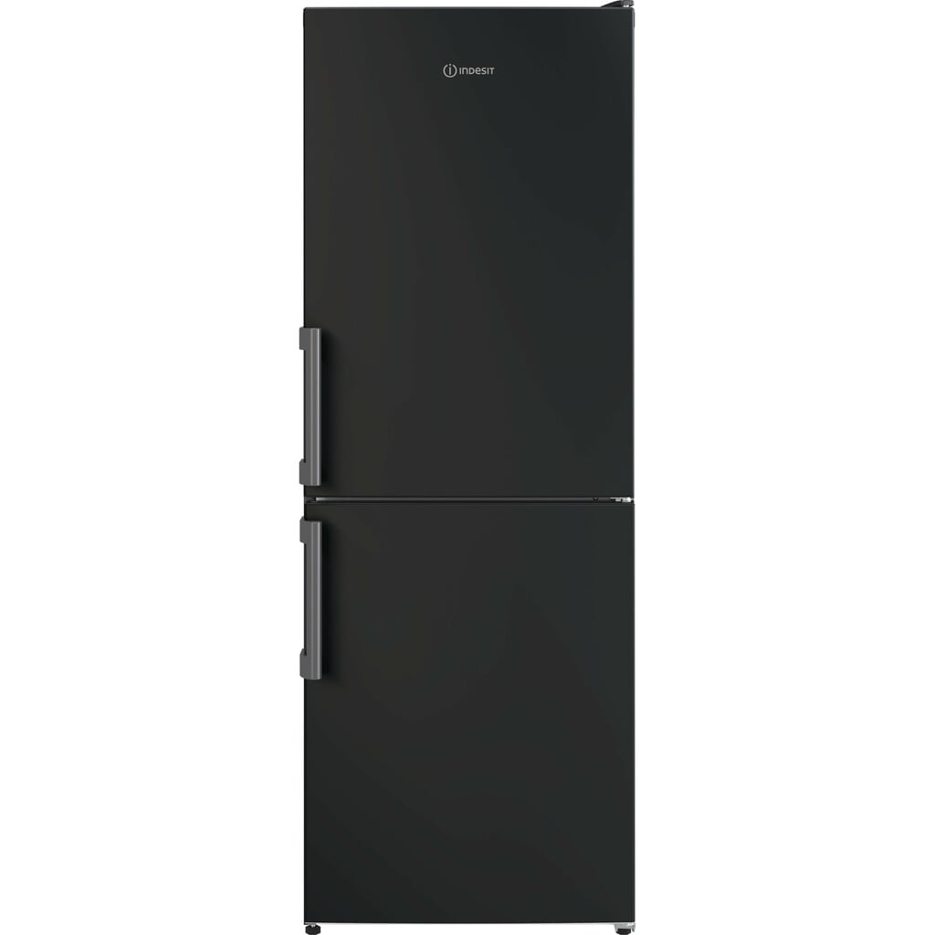 Indesit IB55532BUK 152cm 50/50 Small Fridge Freezer – Black – E Rated #409714
