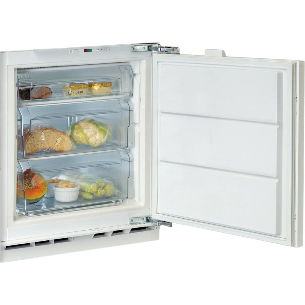 Indesit INBUFZ011.UK Integrated Under Counter Freezer with Fixed Door Hinge Kit – E Rated #408363