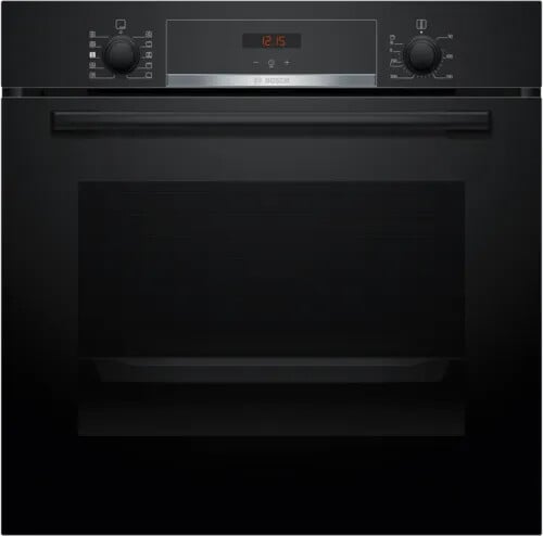 Bosch Series 4 HQA534BB3B Built In Electric Single Oven – Black – A+ Rated #408667